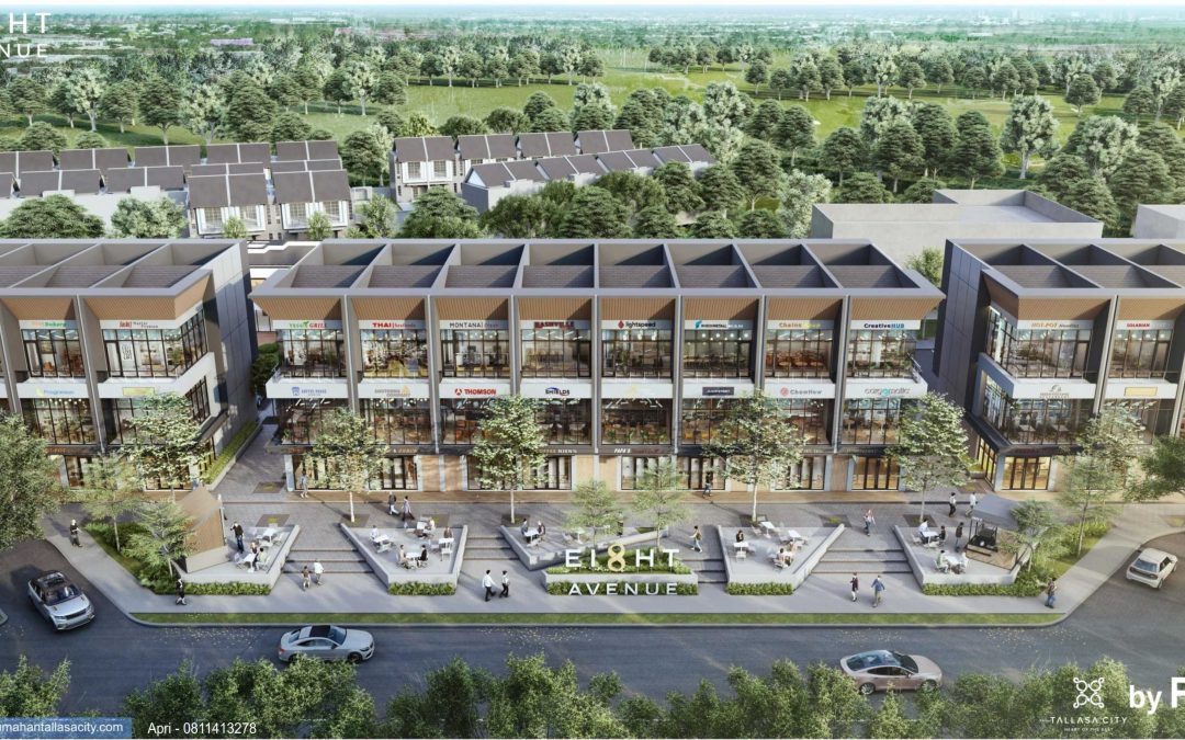 Membangun Bisnis Anda dengan Cerdik: Pilih Ruko Eight Avenue di Tallasa City, Makassar, yang Terintegrasi dengan Apartemen dan Pusat Perbelanjaan Terkemuka